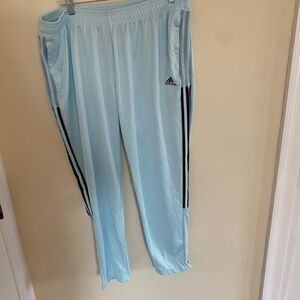 Light Blue Adidas Tracksuit Pants